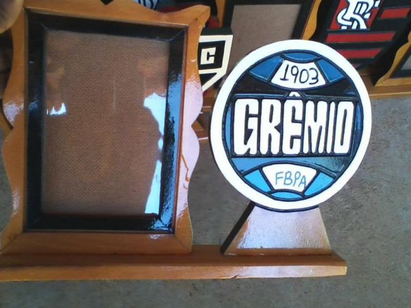 Porta Retrato de 1 Foto com Gremio