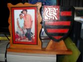 Porta Retrato de 1 Foto com time Flamengo